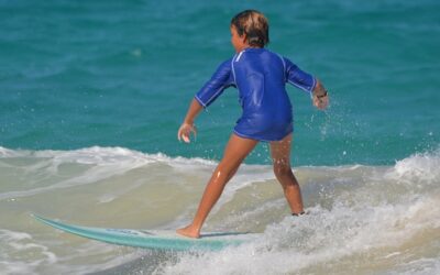 Meilleurs spots de surf pour enfants dans les Landes