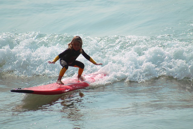 surf en été à Capbreton
